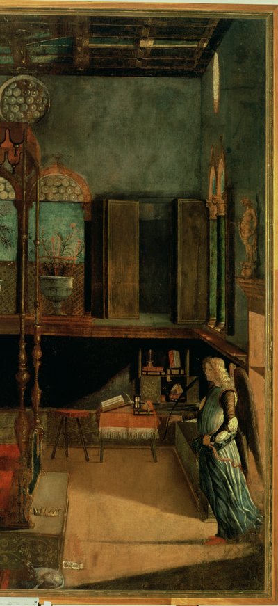 Dream of St. Ursula (detail) by Vittore Carpaccio